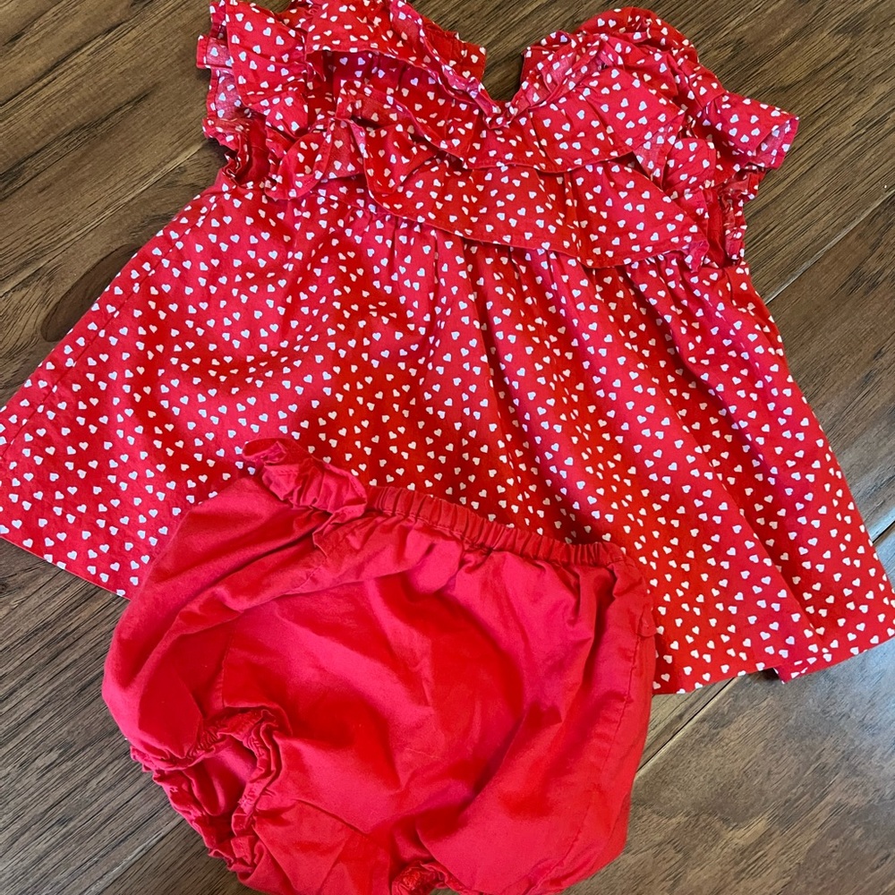 Janie and Jack Dress and Bloomers | Size 18-24M